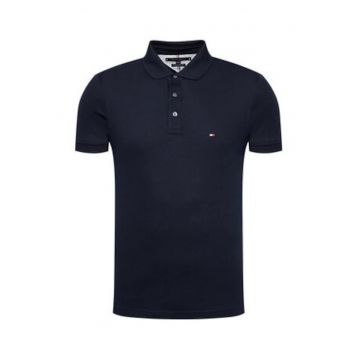 Tricou polo cu croiala slim fit -