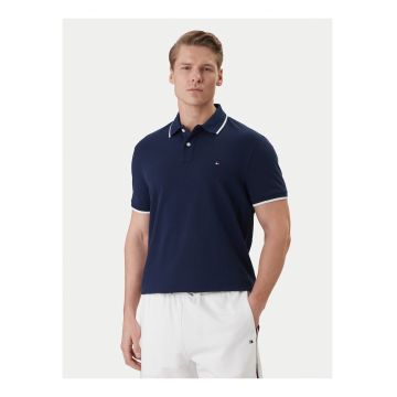 Tricou Polo cu detalii contrastante