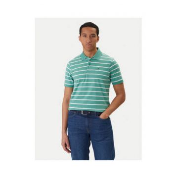 Tricou polo cu dungi