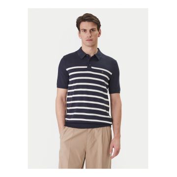 Tricou Polo cu dungi -
