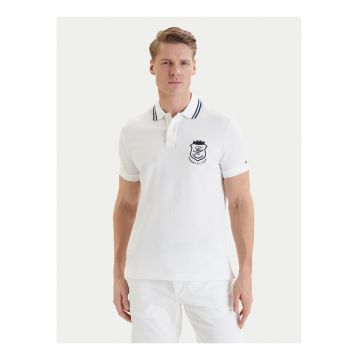 Tricou polo cu imprimeu logo -