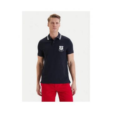Tricou polo cu imprimeu -