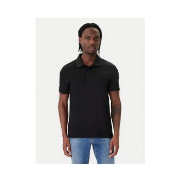 Tricou polo din bumbac cu maneci scurte