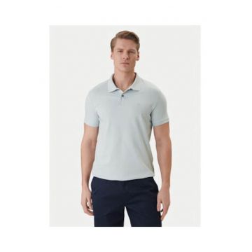 Tricou polo slim fit din bumbac