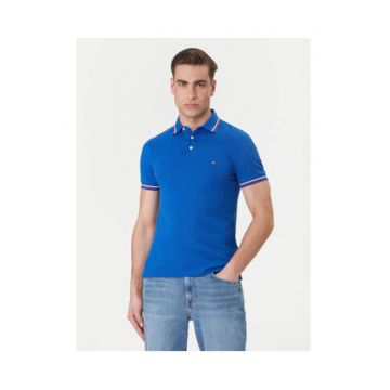 Tricou polo slim fit uni