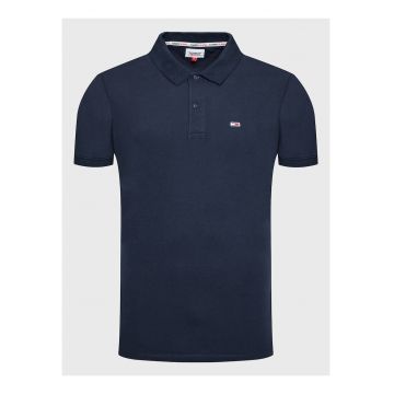 Tricou polo uni din bumbac organic -