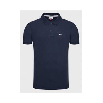 Tricou polo uni din bumbac organic -