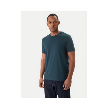 Tricou regular fit cu model uni -