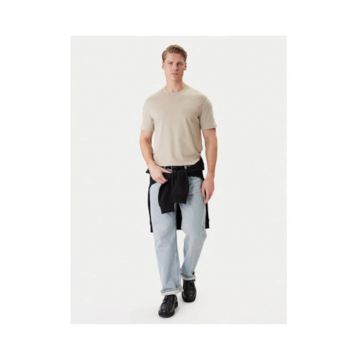 Tricou regular fit cu model uni