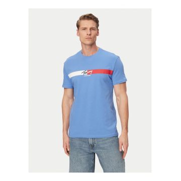 Tricou regular fit din bumbac cu imprimeu pe piept