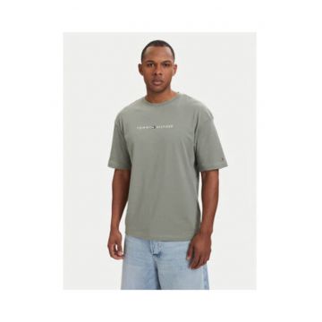 Tricou regular fit din bumbac cu maneci cazute