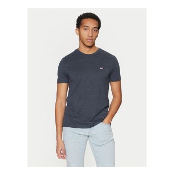 Tricou slim fit cu detaliu logo
