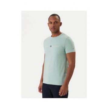 Tricou slim fit cu imprimeu logo