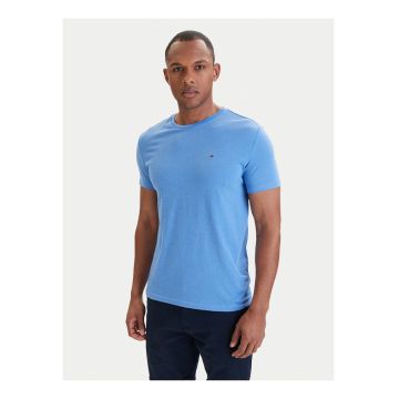Tricou slim fit cu logo discret