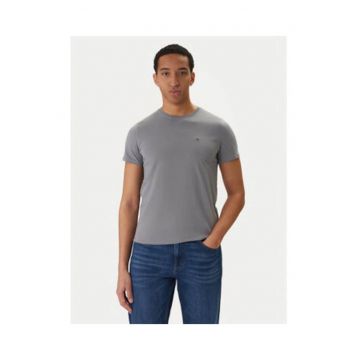 Tricou slim-fit din amestec de bumbac