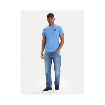 Tricou slim fit din bumbac cu logo