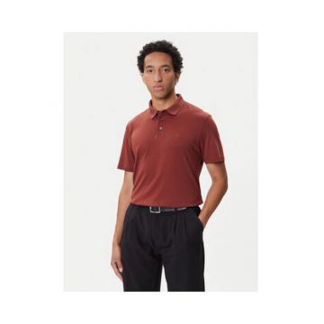 Tricou uni cu nasturi -