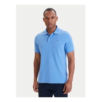 Tricou uni polo din bumbac