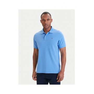 Tricou uni polo din bumbac