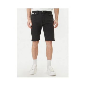 Blugi scurti regular fit cu talie medie -