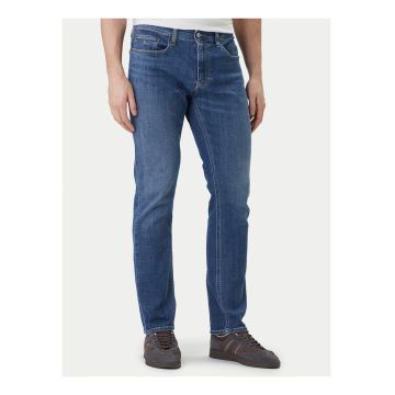 Blugi Skinny cu talie medie si buzunare