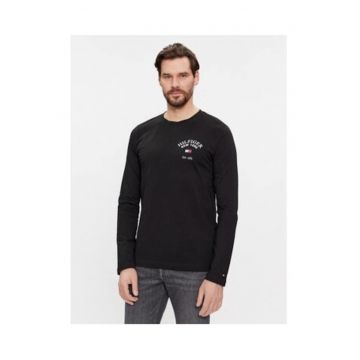 Bluza cu logo pe piept -