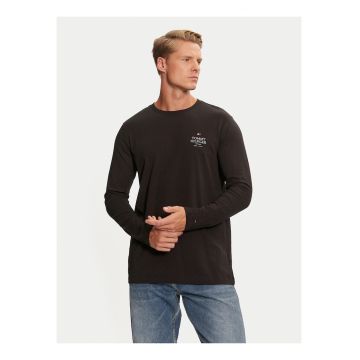Bluza din bumbac cu logo pe piept -