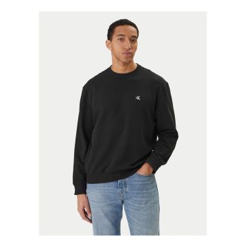Bluza regular fit cu decolteu la baza gatului