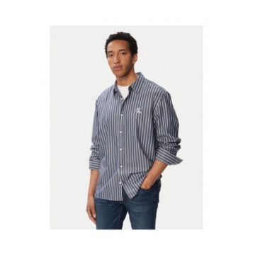 Camasa din bumbac cu model in dungi
