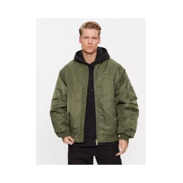 Geaca bomber cu fermoar -