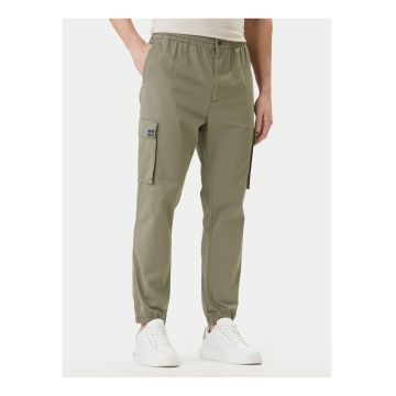 Pantaloni cargo cu talie elastica