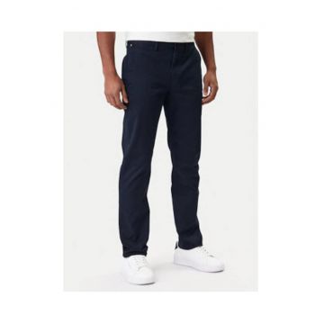 Pantaloni chino din amestec de bumbac cu buzunare oblice