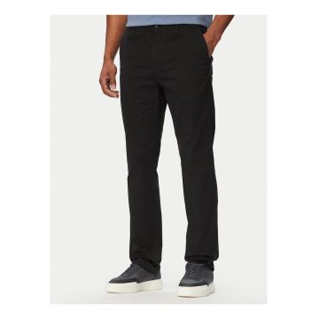 Pantaloni chino din amestec de bumbac cu croiala dreapta