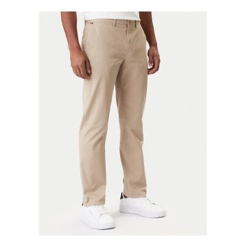 Pantaloni chino din bumbac cu croiala dreapta