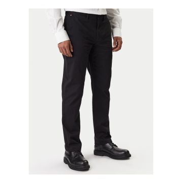 Pantaloni chino regular fit din amestec de bumbac