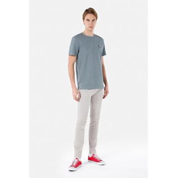 Pantaloni De Barbati Alb Straight Fit Cl1049744 - White