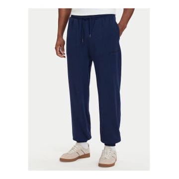 Pantaloni de trening regular fit cu talie elastica - snur si mansete elastice