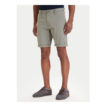 Pantaloni scurti chino cu imprimeu uni