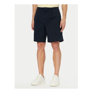 Pantaloni scurti cu buzunare laterale si detaliu logo