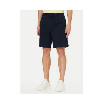 Pantaloni scurti cu buzunare laterale si detaliu logo
