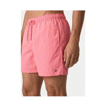 Pantaloni scurti de baie cu buzunare laterale - Roz