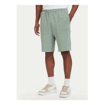 Pantaloni scurti de trening cu buzunare laterale si talie elastica