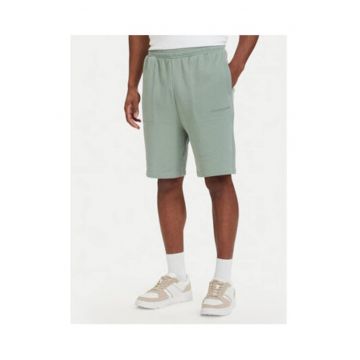 Pantaloni scurti de trening cu buzunare laterale si talie elastica