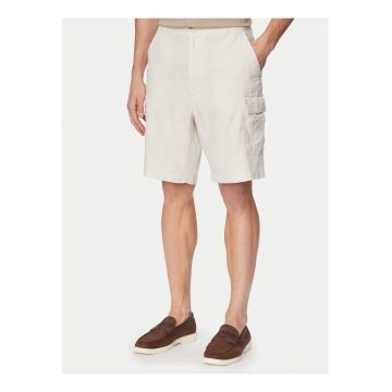 Pantaloni scurti din material textil cu multiple buzunare