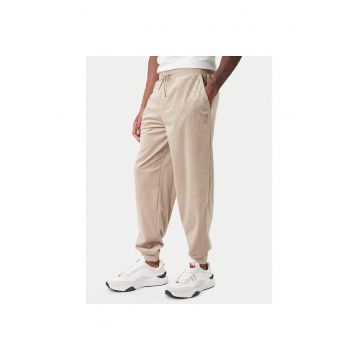 Pantaloni sport barbati -  poliester - bejdwqfwd - Bej