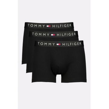 Set de boxeri din amestec de bumbac - 3 perechi - Negru