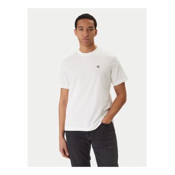Tricou cu detaliu logo - model uni si decolteu la baza gatului