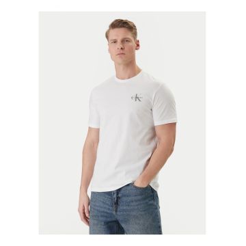 Tricou cu logo pe piept din bumbac