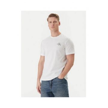 Tricou cu logo pe piept din bumbac