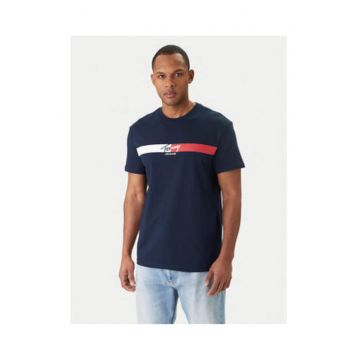 Tricou din bumbac cu decolteu rotund